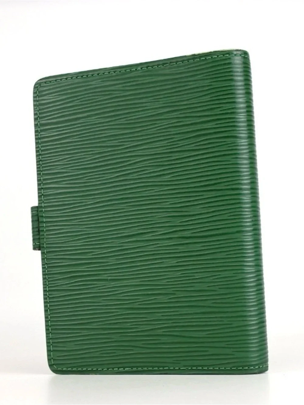 Louis Vuitton Green Epi Agenda PM Authentic